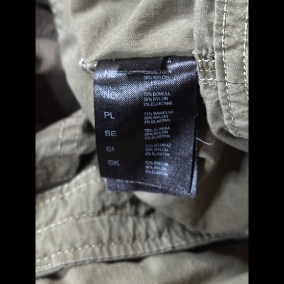 Kuhl Cargo Shorts 10 Womens Green Cotton Nylon 17" Inseam Side Pocket - Picture 8 of 11